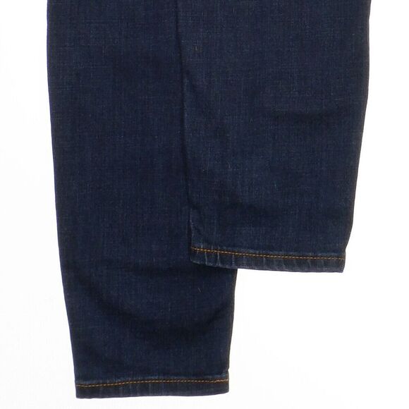 Mudd Jeans Juniors Size 7 Skinny Distressed Patched Stretch Blue Denim 28 x 28.5 - Picture 6 of 9